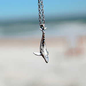 Sterling Silver Humpback Necklace