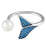 Majestic Pearl Tail Ring